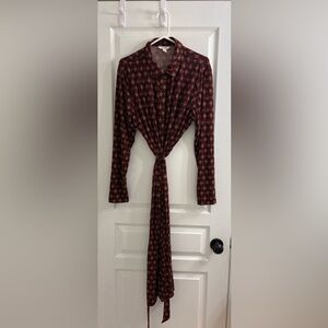 Joe Fresh Long Sleeve Midi Dress